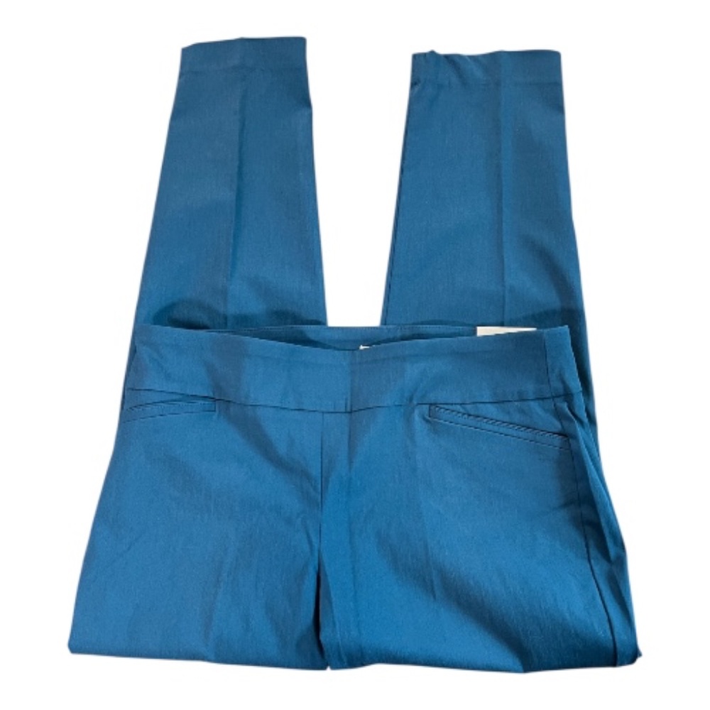 🆕 NWT Van Heusen Turquoise Super Stretch Pull-On Dress Pants Size 14 - Picture 2 of 7